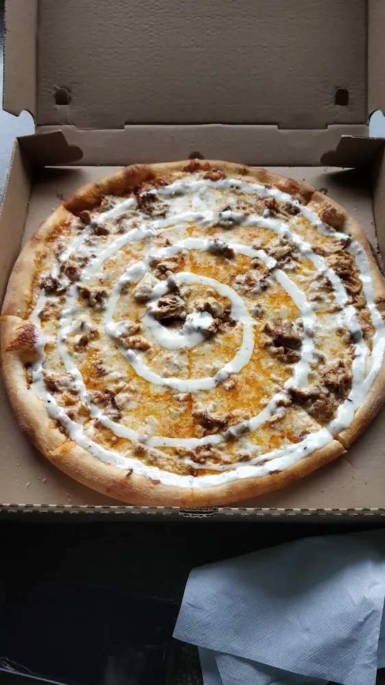 Buffalo Chicken Pizza with Ranch